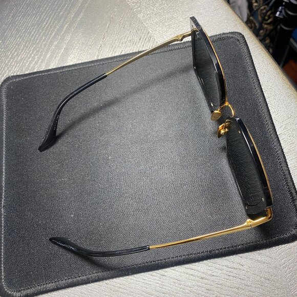 Dita Narcissus Sunglasses in Black - Yellow Gold SKU: DTS503-58-01-Z main image 4